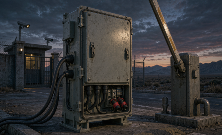Battery Solution for Border Checkpoints and Remote Gates