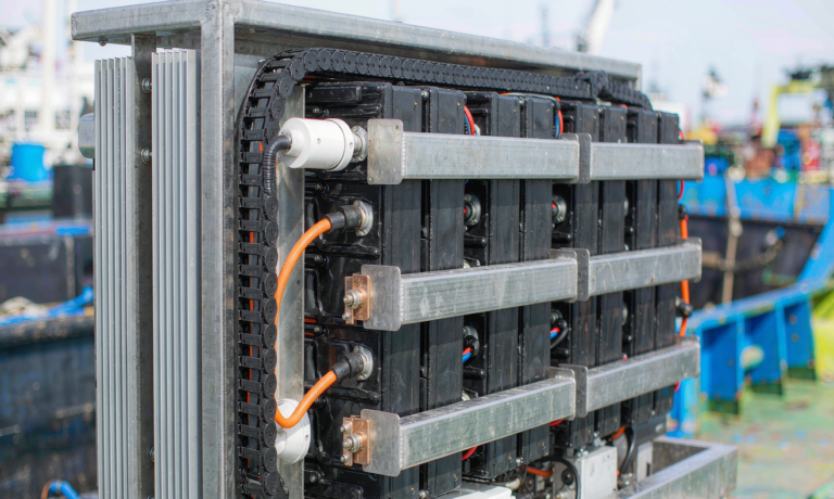 Battery Solution for Electric Marine Dredgers