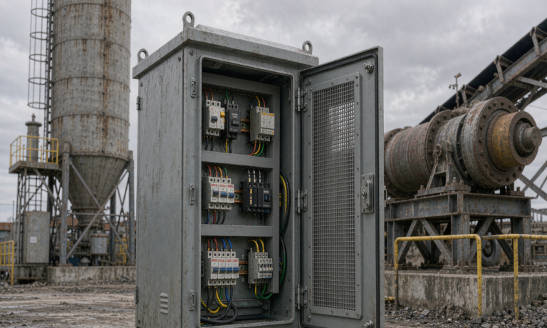 Battery Solution for Concrete Batch Plants